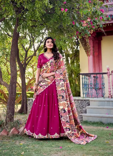 Pink Colour Varnika Lehenga Blouse With Dupatta Lnb1237 Wholesale Price In Surat